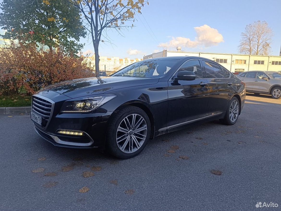 Genesis G80 2.0 AT, 2017, 206 450 км