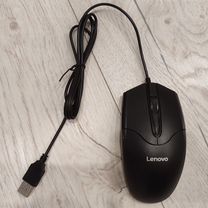 Мышь проводная Lenovo mk12 новая, Москва