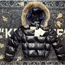 Пуховик Moncler Maya crop fit black, Москва