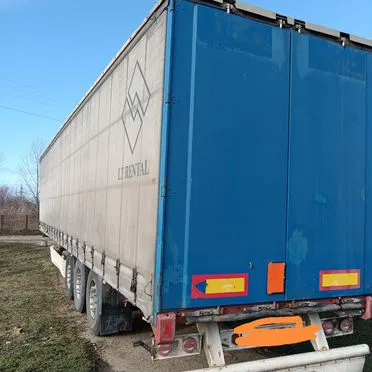 Полуприцеп шторный Krone SDP27, 2001