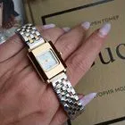 Наручные часы Gucci женские цвет комбо сталь