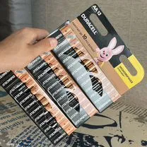 Батарейки Duracell AA, алкалиновые, 1.5V, Москва