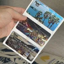 Набор сувенирных магнитов Phuket, Thailand, Москва